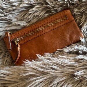 Fossil Tan Leather Wallet